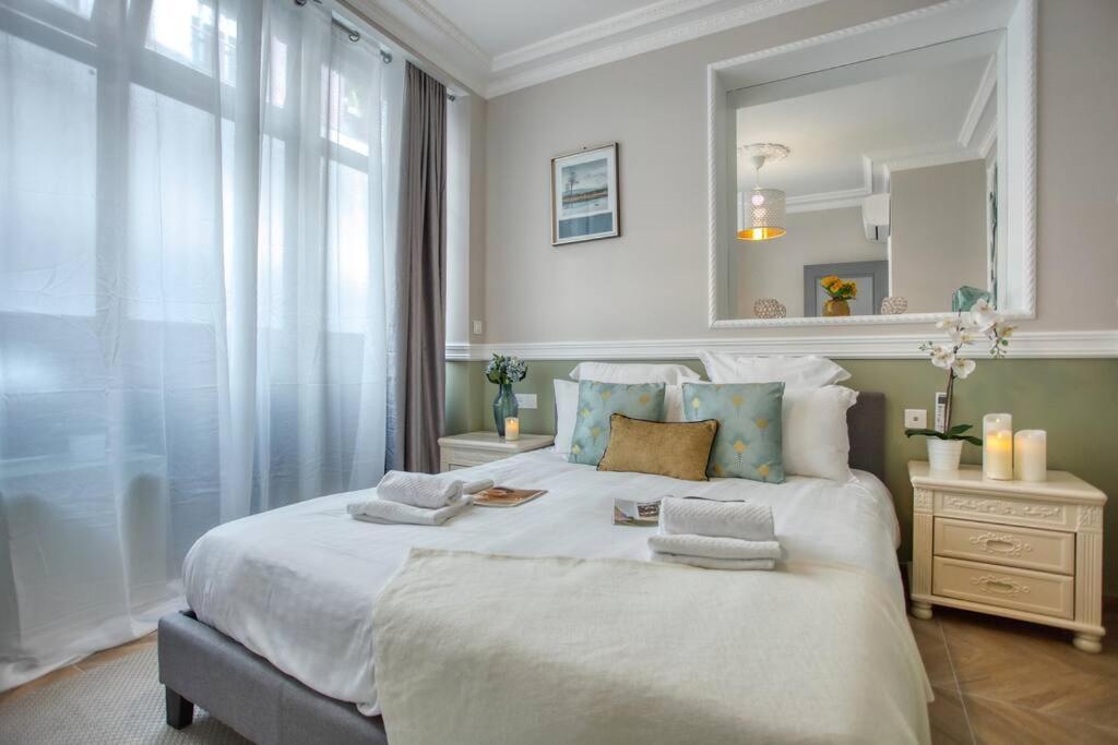 פריז Charming Apart New 2 Bedrooms With Aircon מראה חיצוני תמונה